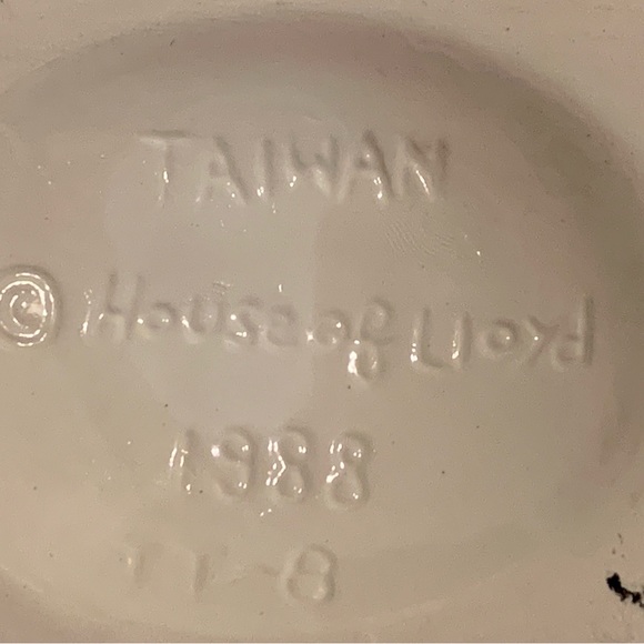 Vintage 1988 House of Lloyd TT-11 Christmas Bear and Goose Ceramic Cracker Tray - Picture 5 of 5